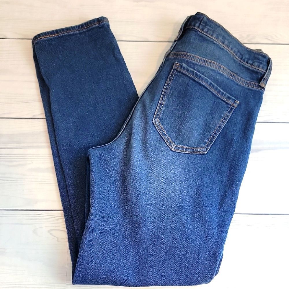 Gloria Vanderbilt Boyfriend Blue Denim Jeans Womens Size 4